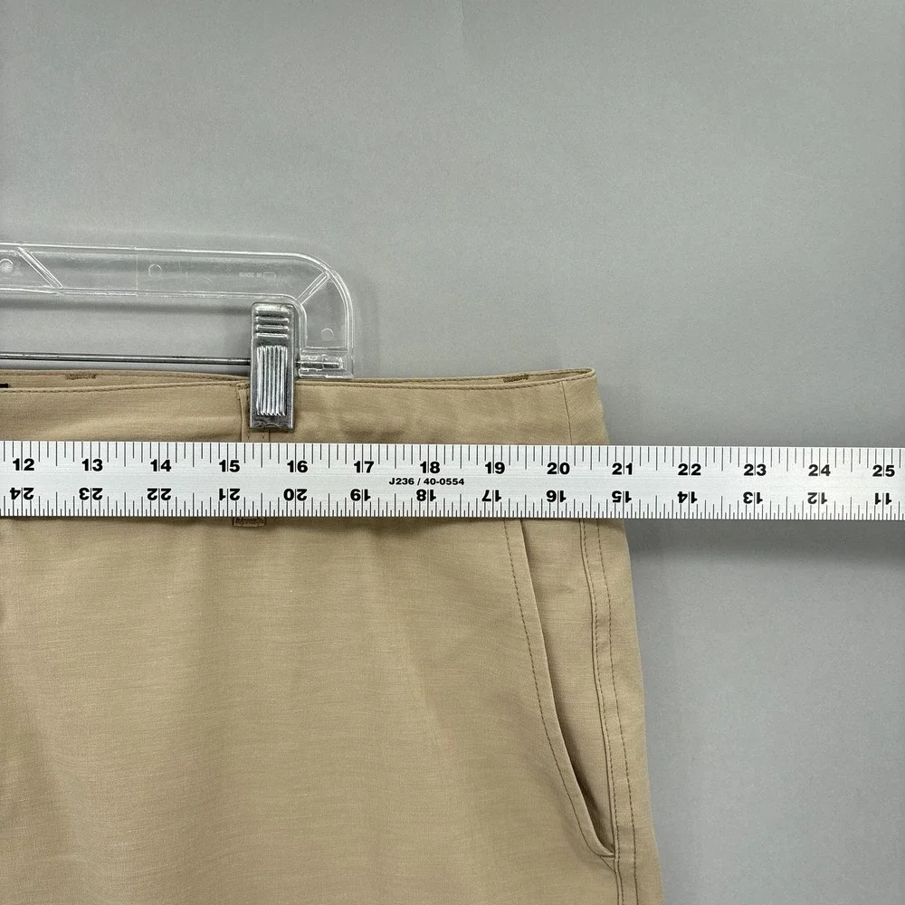 Faherty Shorts Mens 40 Beige All Day Chino Stretch Drawstring 8